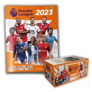 Panini Premier League Hivatalos Matricagyűjtemény 2023 – 120 csomagos doboz és album